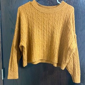 Cropped sweater